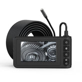 Industrial Endoscope Camera 4.3" IPS Screen HD1080P Single Dual Lens Pipe Car Inspection Borescope IP68 Waterproof LEDs 2600mAh